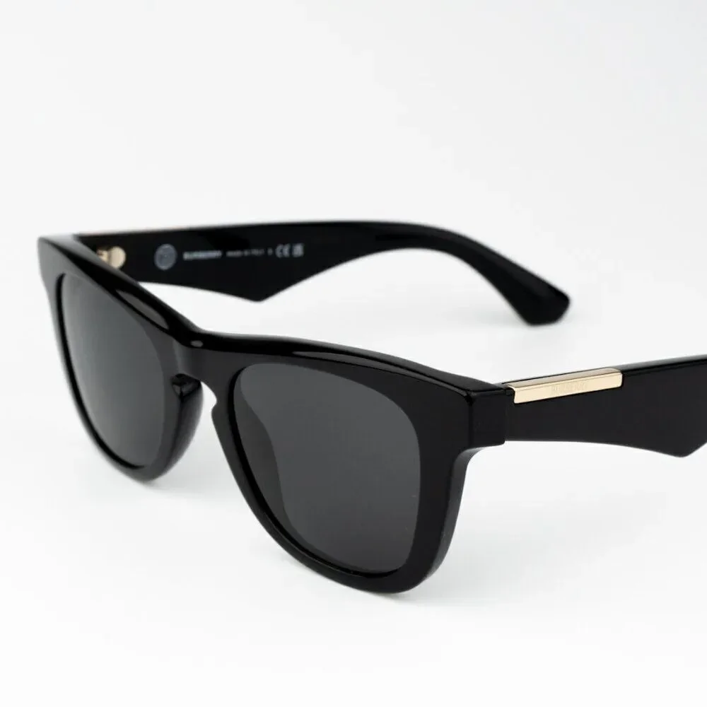 SALE! NEW Burberry BE4426 300187 Black Grey Square Unisex Sunglasses BE 4426